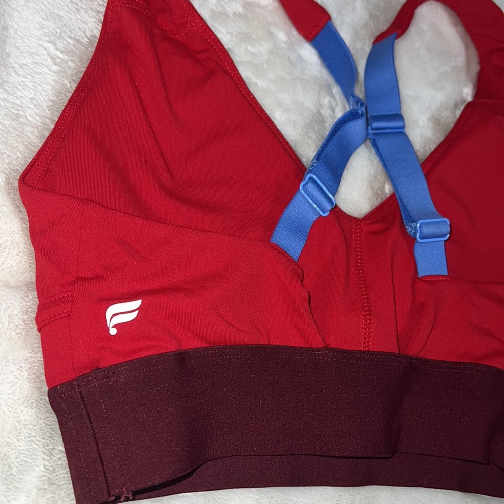 Fabletics All Day Every Day Bra Ii (Persimmon/Bla… - image 7